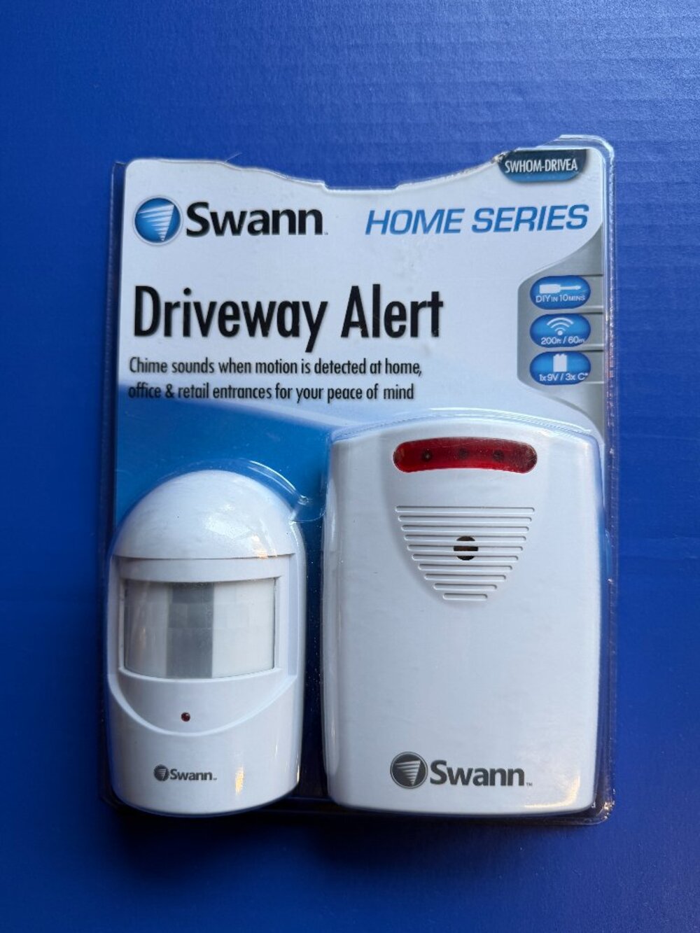 Motion Detection Chime Alert - Open Box